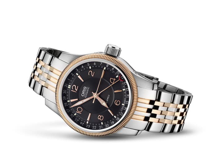 純銀　盃　58グラム Big Crown Pointer Date - 01 754 7628 4364-07 8 20 78 | Oris